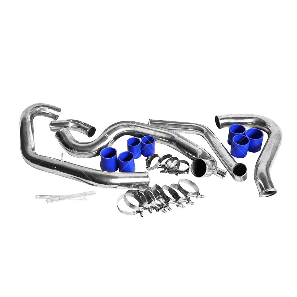 FMIC INTERCOOLER PIPING PIPE FIT SUBARU IMPREZA WRX 2. 0 2. 5 TURBO EJ20 EJ25-4