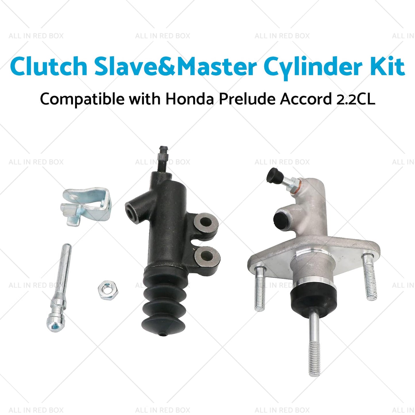 Clutch Slave and Master Cylinder Kit Suitable for 92-01 Honda Prelude Accord 2. 2CL-3