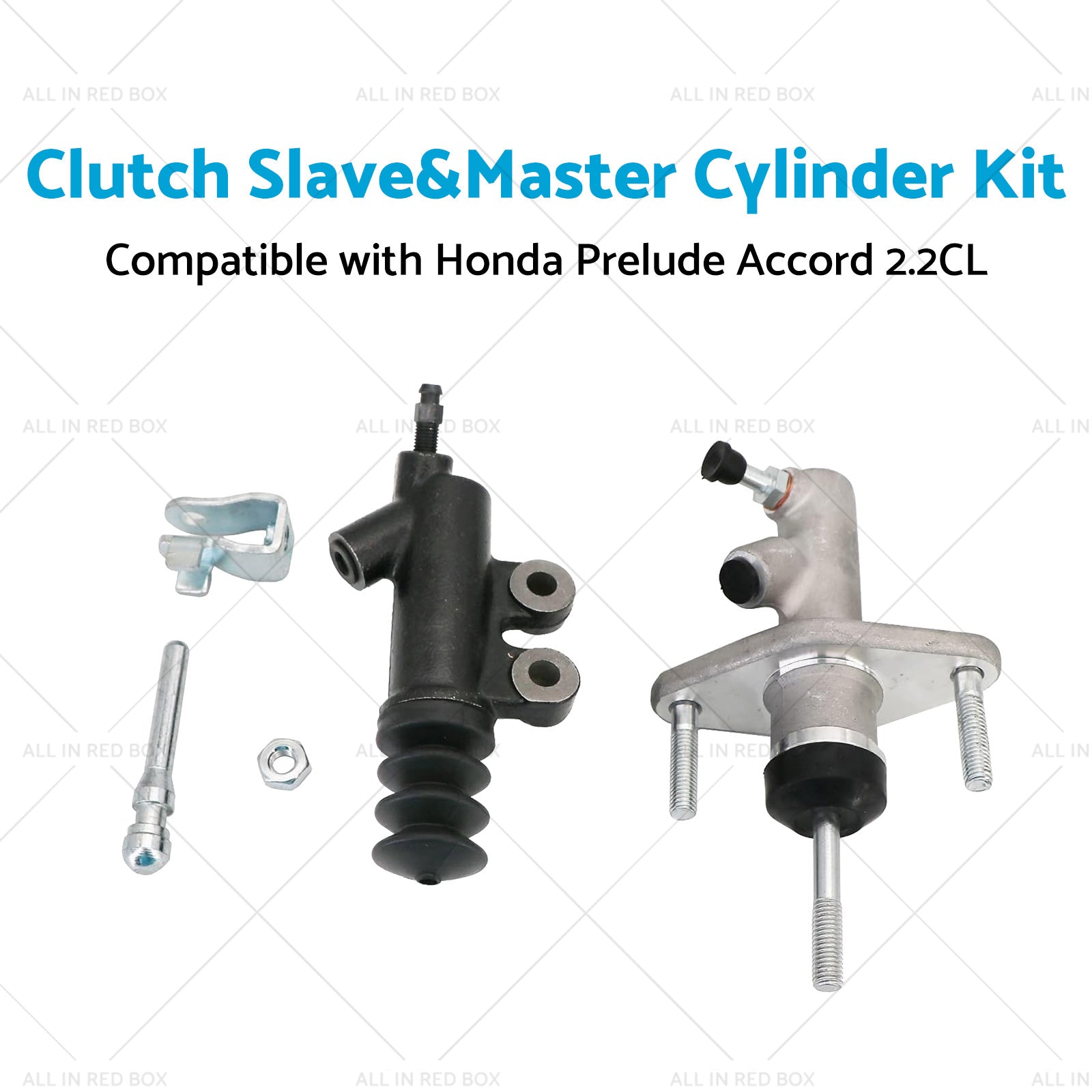 Clutch Slave and Master Cylinder Kit Suitable for 92-01 Honda Prelude Accord 2. 2CL-3