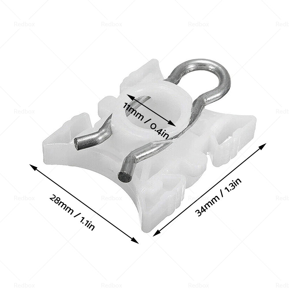 8x Window Regulator Slider Clip Bushes Suitable For BMW E32 / E34 / E36 / E85 / E92 / E93-1