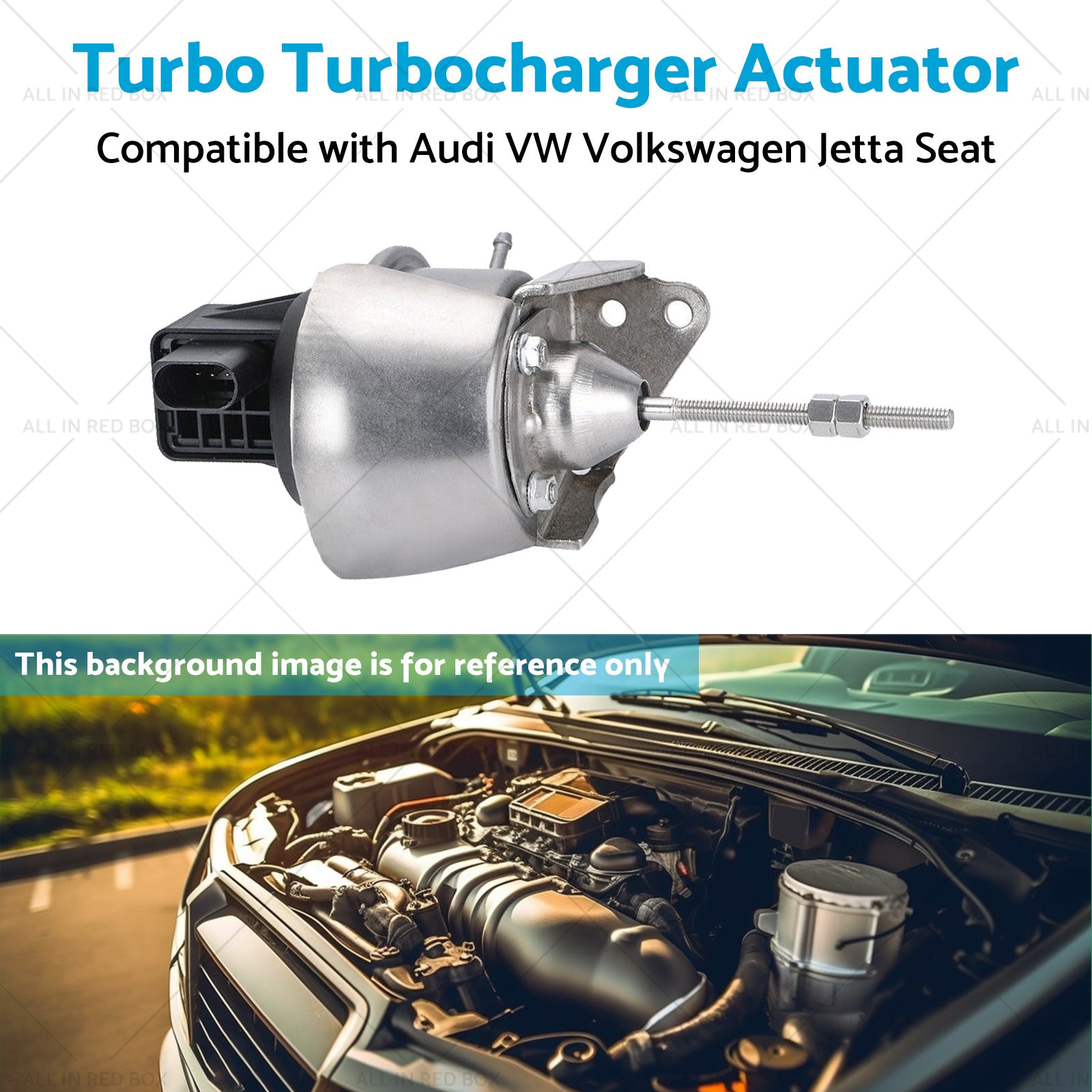 Turbo Turbocharger Actuator Suitable for 10-19 Audi VW Volkswagen Jetta Seat-4