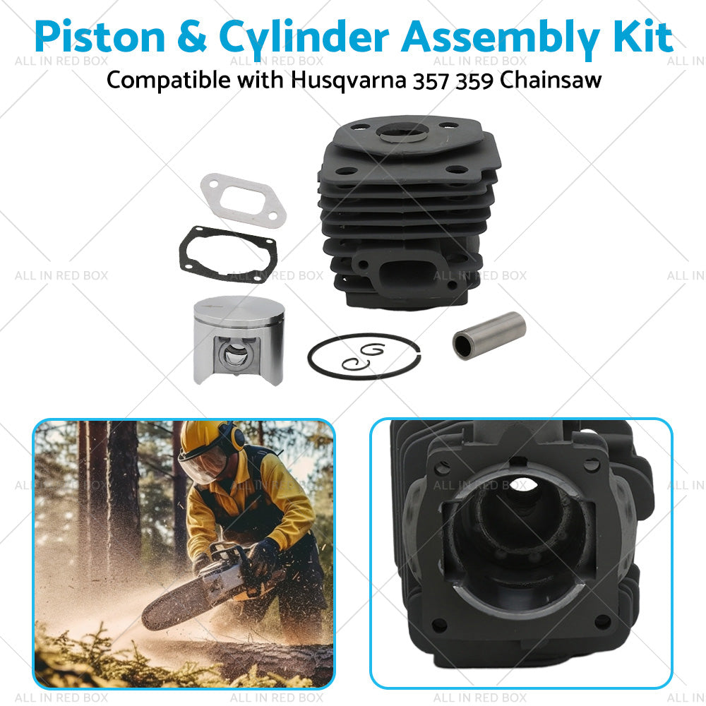 Piston  and  Cylinder Assembly Kit Suitable for Husqvarna 357 359 Chainsaw 47mm-3