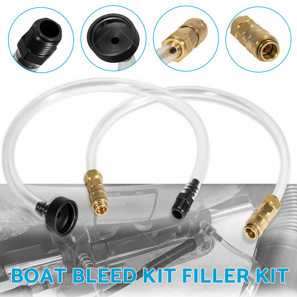 Front Mount Hydraulic Steering Cylinder Seal Kit  and  Bleed Kit For Seastar HS5157-2
