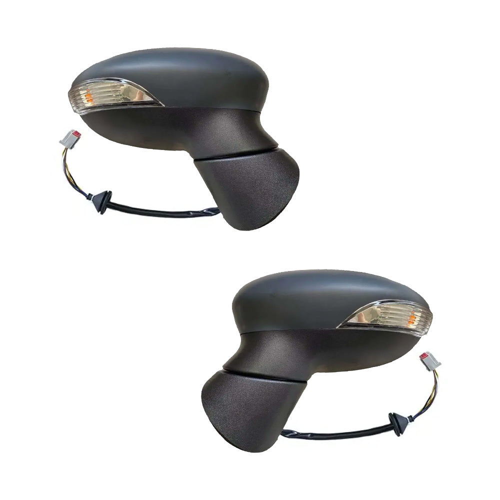 RH & LH Electric Door Mirrors No Heat Suitable For Ford Fiesta WS / WT 2008-2017-0