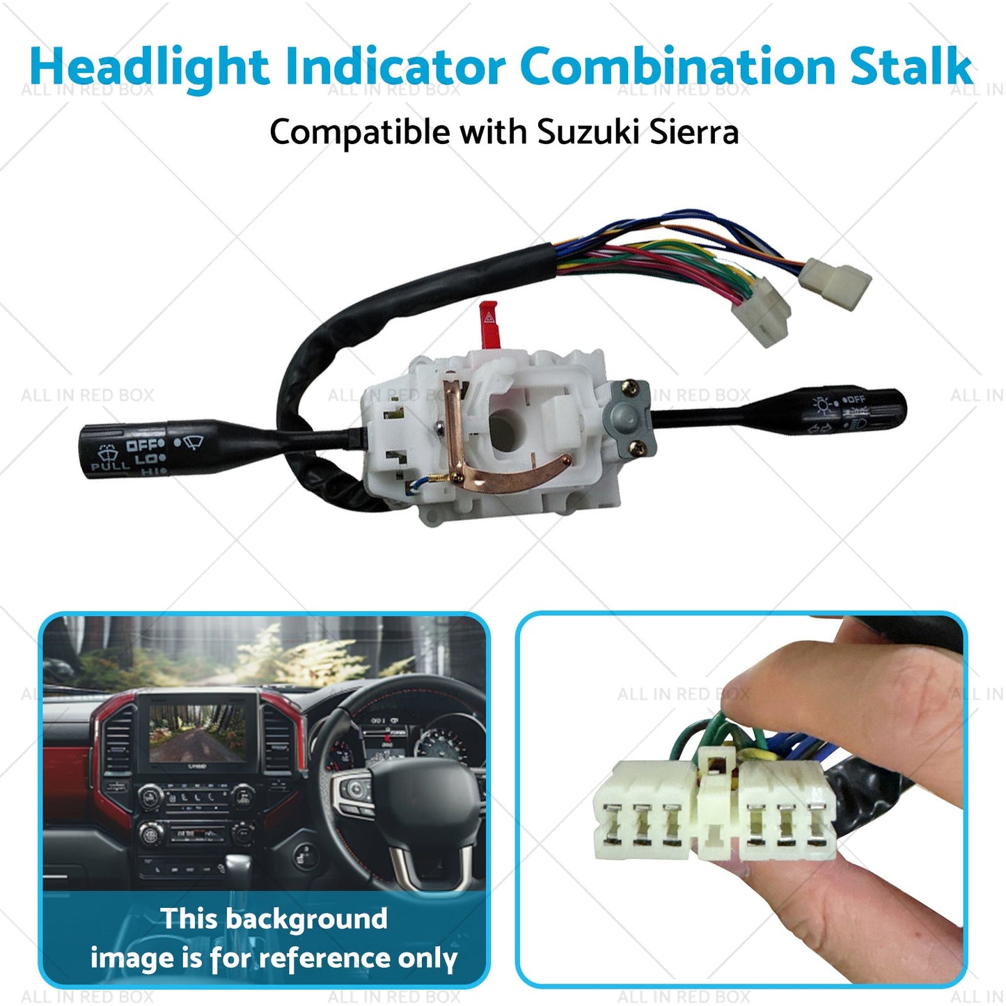 Headlight Indicator Blinker Wiper Combination Switch Suitable for Suzuki Sierra-3