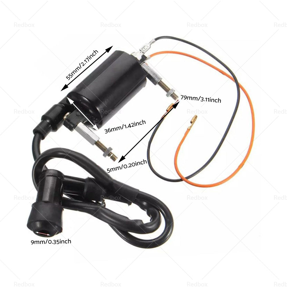 Ignition Coil Fit For Kawasaki BAYOU 300 KLF 300 KLF300C 1986-2004 ATV Quad Bike-3