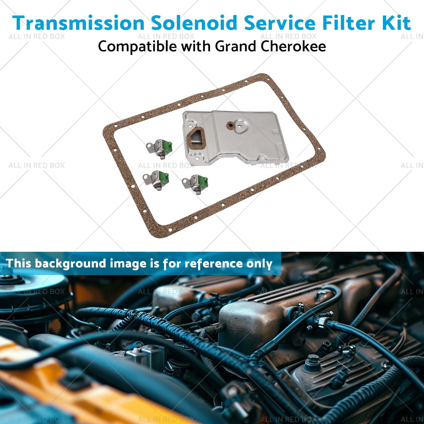 Transmission Solenoid Service Filter Kit Suitable for Jeep A340 AW4 4. 0 87-01-4