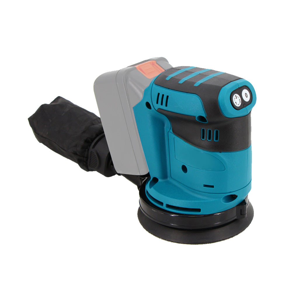 Cordless 125MM Random Orbital Sander Machine Suitable For Makita 18V Battery-2