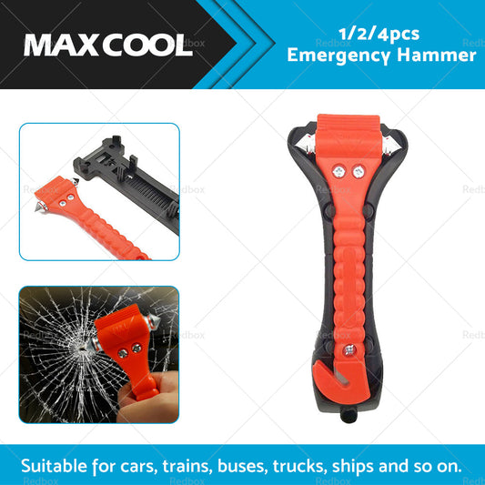 Car Emergency Hammer Window Glass Breaker Seat Belt Cutter Safety Escape Tool-1