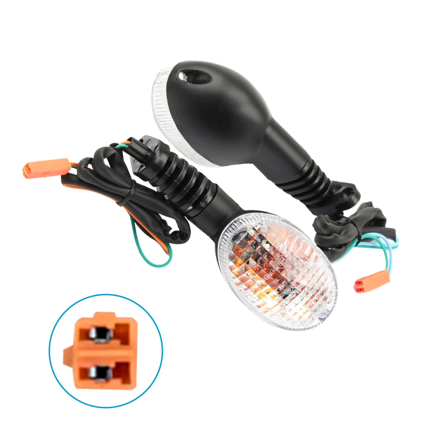 Turn Signal Light Indicator Blinker Suitable For Kawasaki Ninja 250R 2008-2012 / VN 650 2006-2012-4