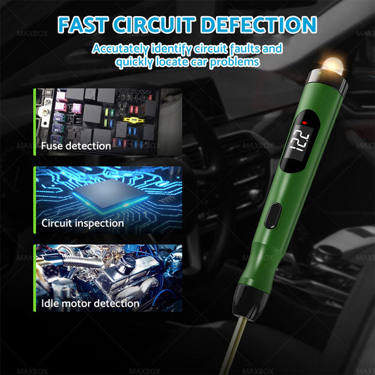 Auto Car Circuit Tester Pen Probe Light Tool 6V 12V 24V Circuit Voltage Measure-1