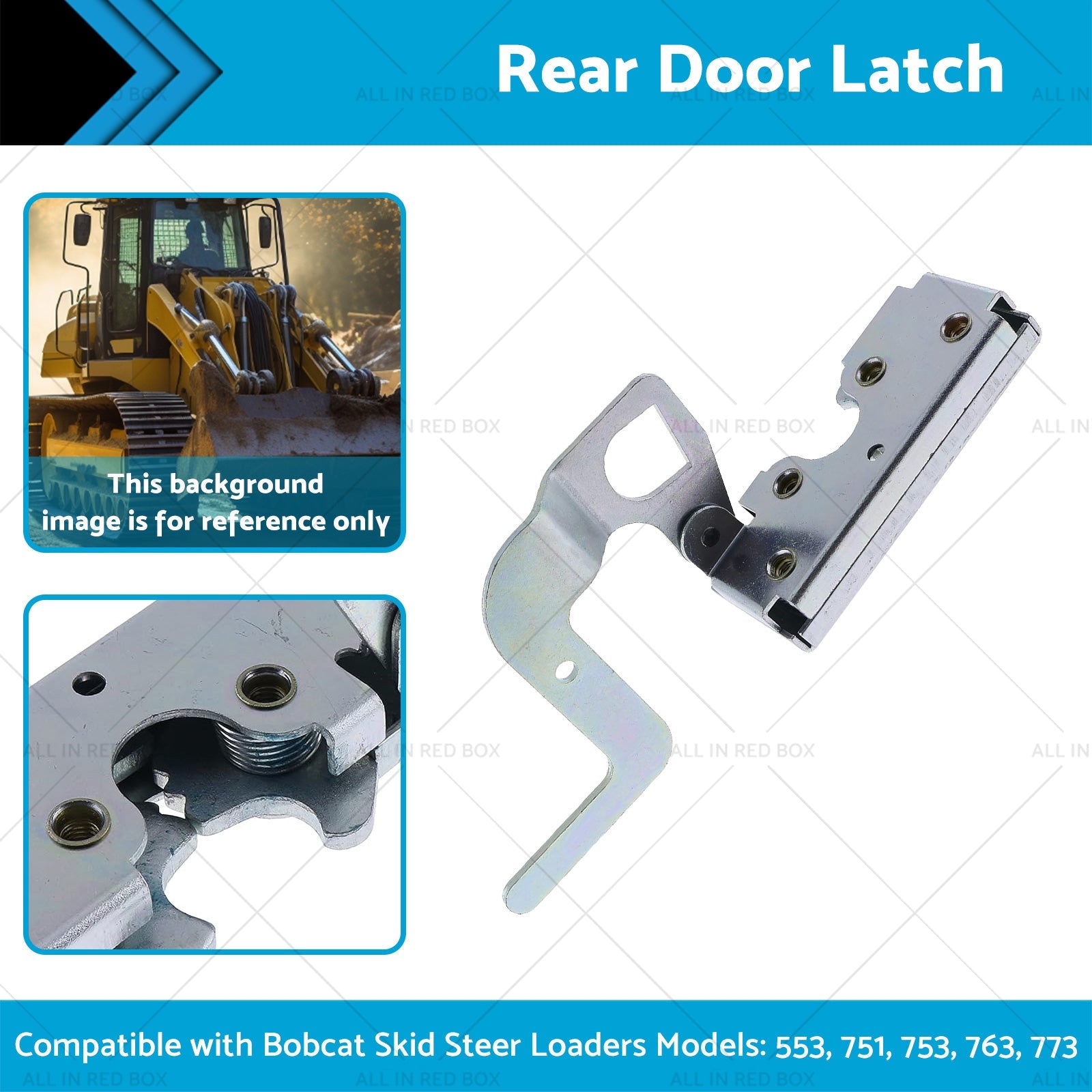 Suitable for Bobcat Rear Engine Door Latch Handle Clasp 6670867 553 751 753 763-1