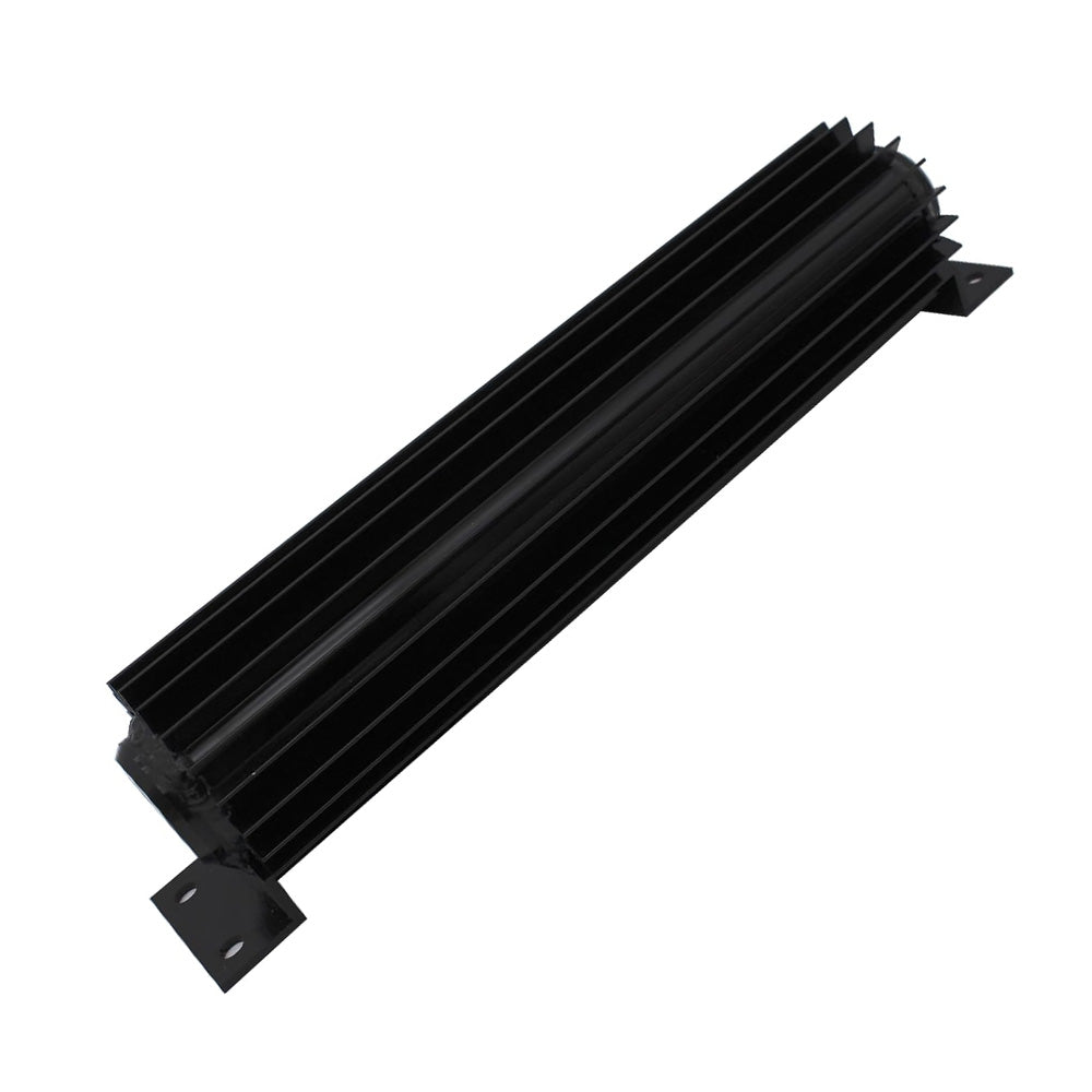Oil Cooler Universal 12'' Aluminum Dual Pass Finned Transmission W Fittings SL-1