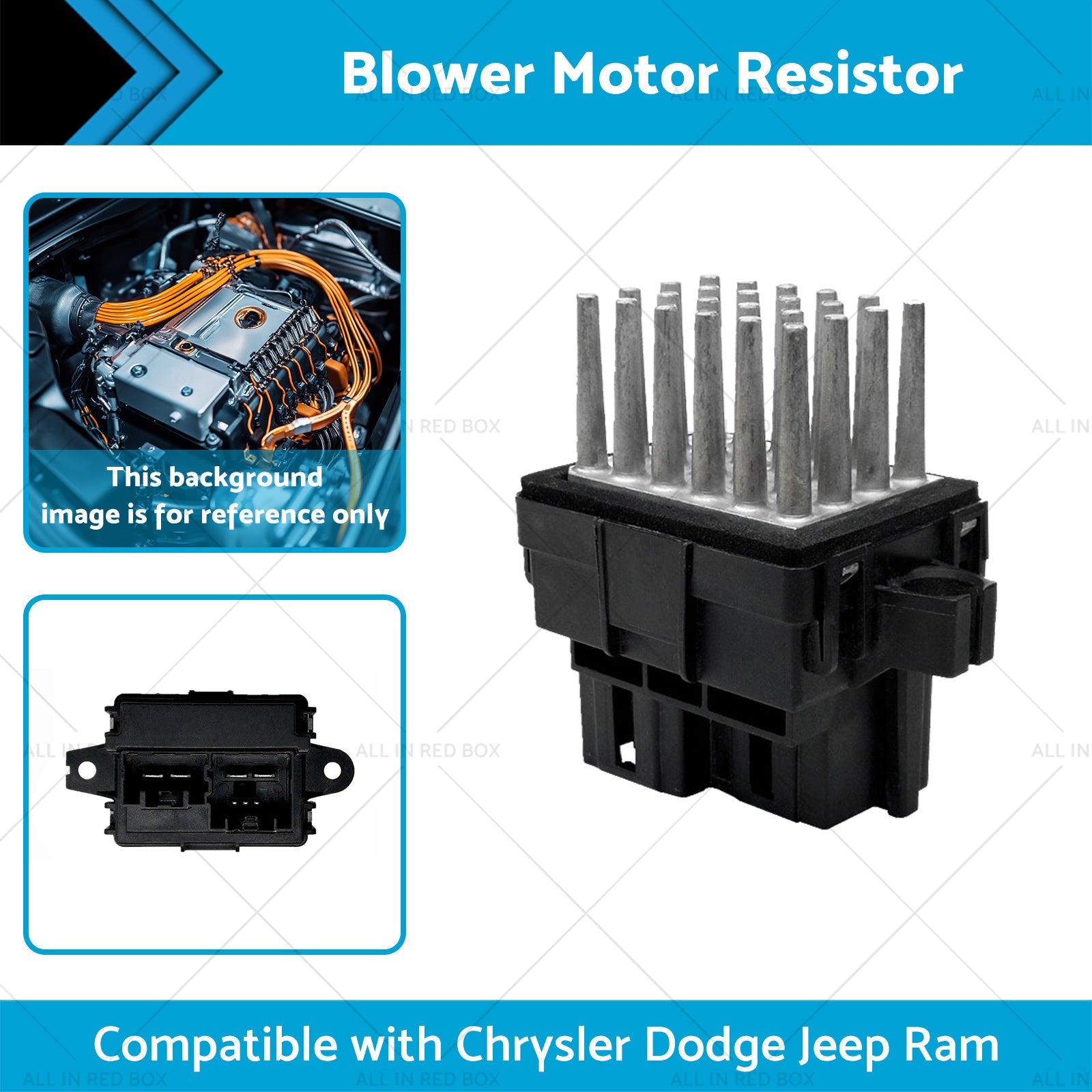 Blower Motor Resistor Suitable for Chrysler Dodge Jeep Ram 68029736AA 68379071AA-1