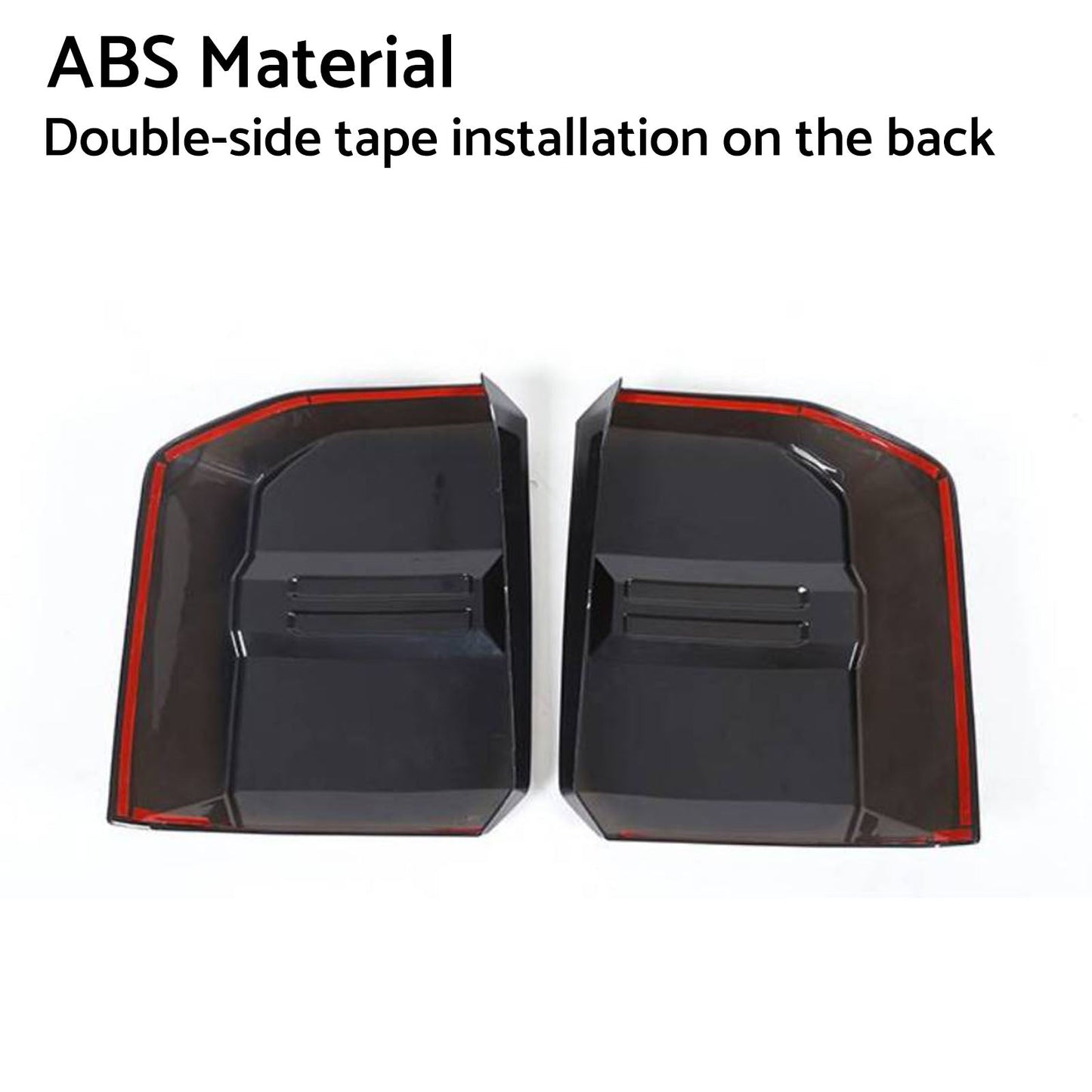 2X Tail Light Lamp Cover Trim Suitable For Toyota Land Cruiser Prado LC250 2024-1
