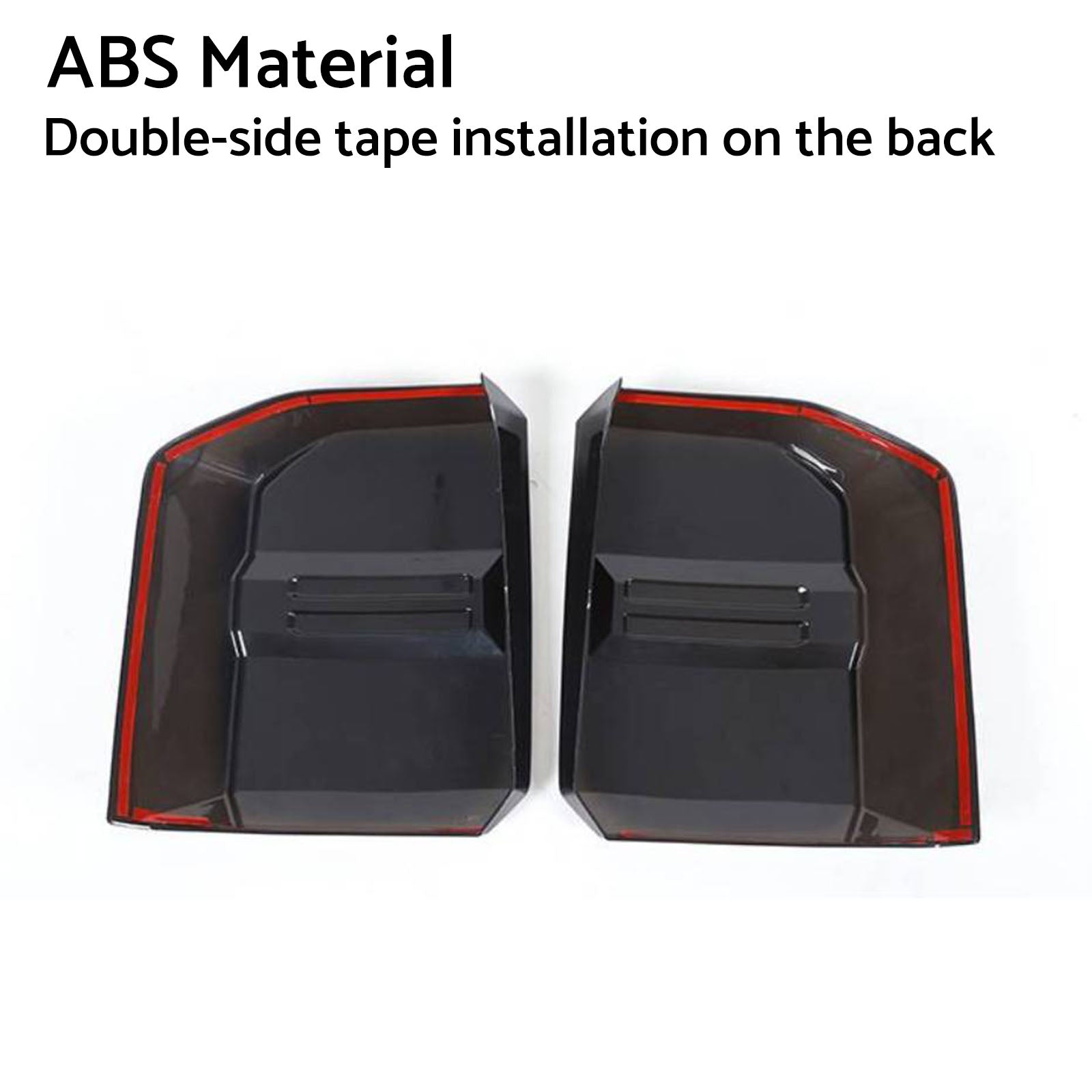2X Tail Light Lamp Cover Trim Suitable For Toyota Land Cruiser Prado LC250 2024-1