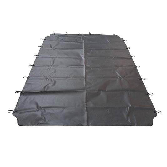Black Tonneau Cover Tarp for Ford Falcon Ute AU BA BF 1999-2008 UV-protection-0