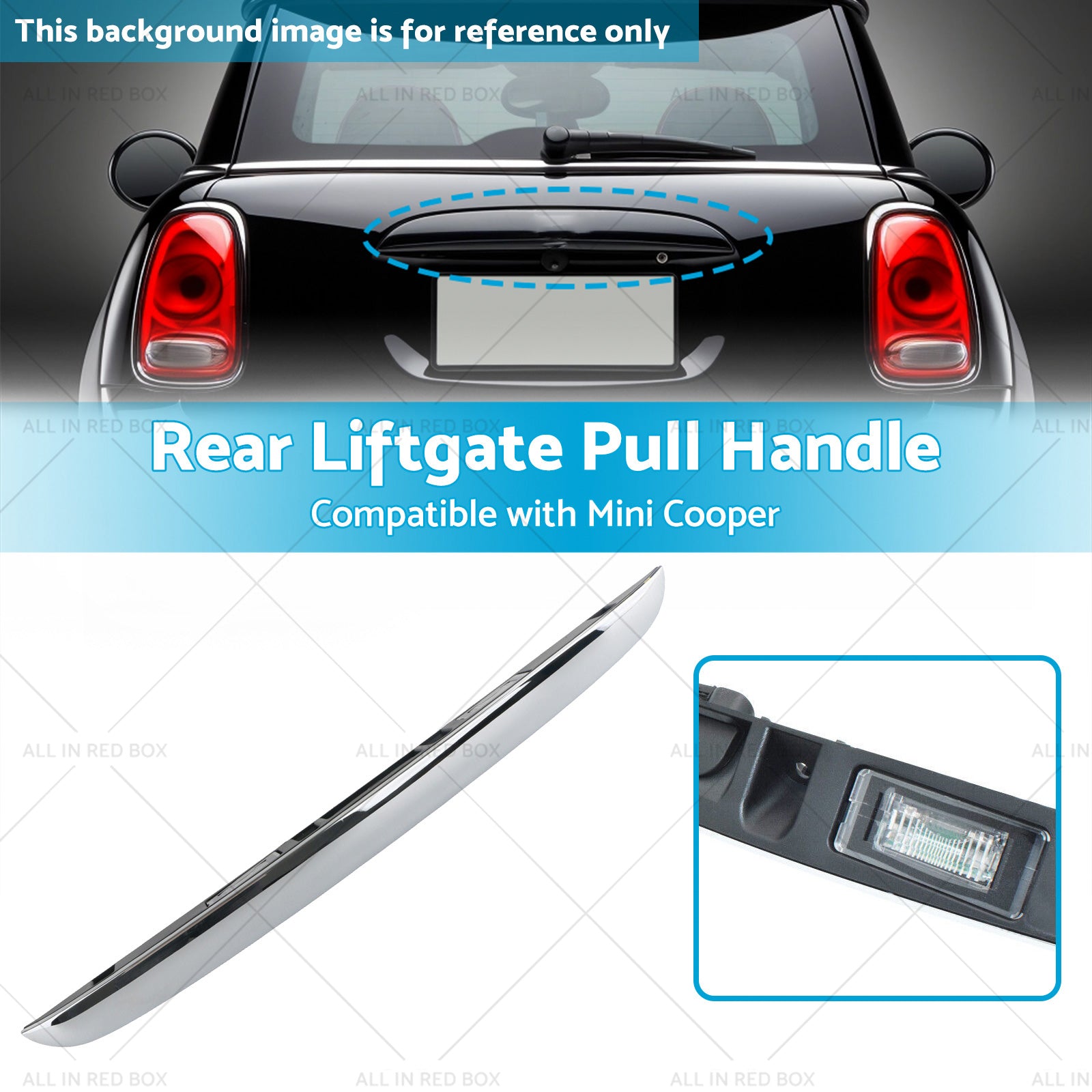 Rear Liftgate Pull Handle Suitable for Mini Cooper FD961920DN 51132753603 07-15-2