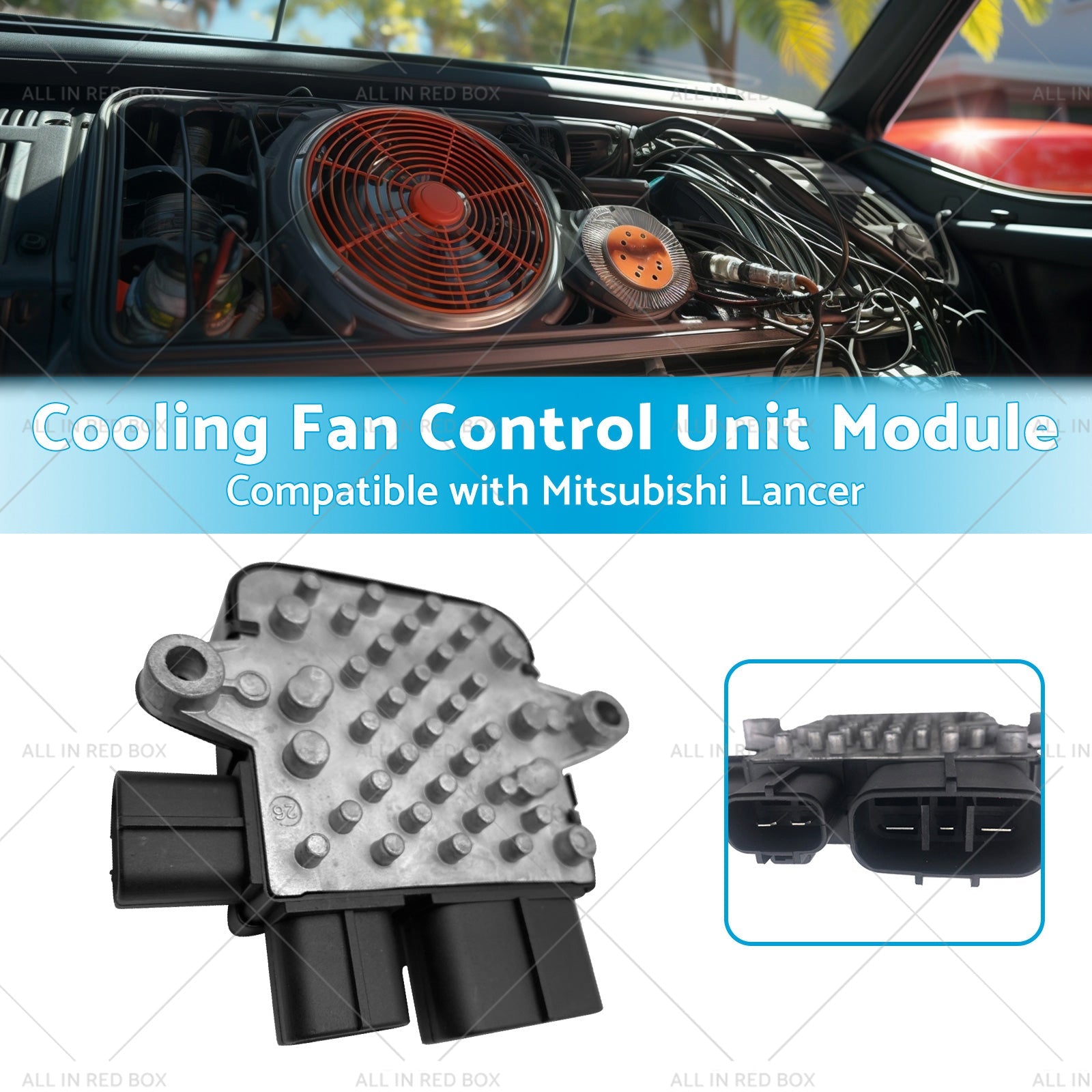 Cooling Fan Control Unit Module Suitable for Mitsubishi Lancer 02-06 1. 8 2. 0 2. 4-2
