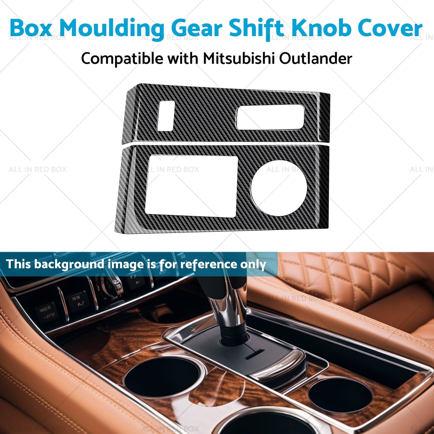 Central Control Gear Shift Panel Trim Suitable for Mitsubishi Outlander 2023-3