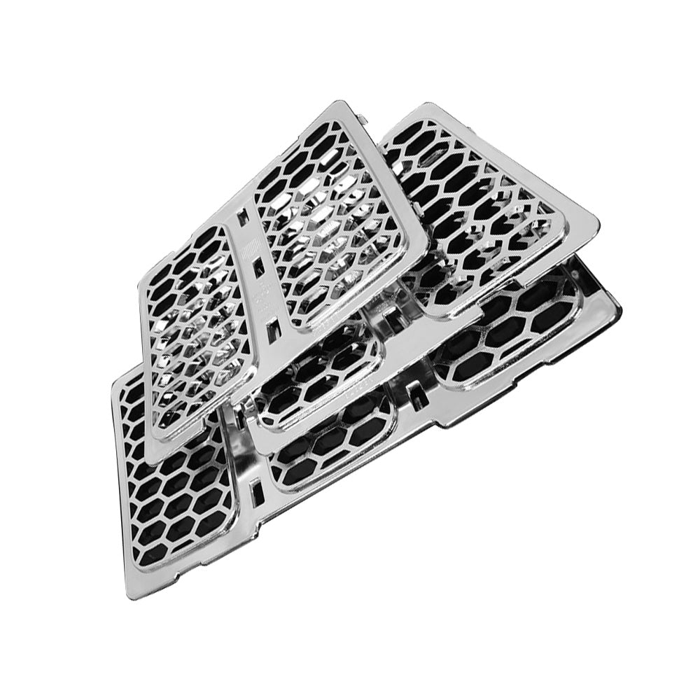 Front Grille Mesh Insert Cover Kit Suitable For Jeep Grand Cherokee 2014-2016-2
