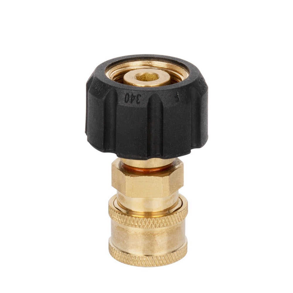 1 Pair Pressure Washer Quick Connect Couplers Suitable For 1″ or ¼″ – M22-14 Adapter Kit-3