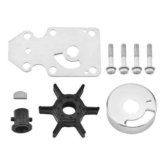 Water Pump Impeller Kit Suitable For Yamaha 9.9 15 HP 2 Strokeb 63V-W0078-01-0