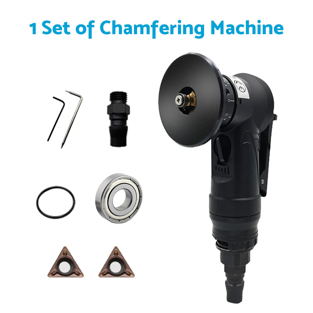 Air Chamfer Tool Trimming Mini Chamfering Pneumatic Beveling Machine Deburring-4