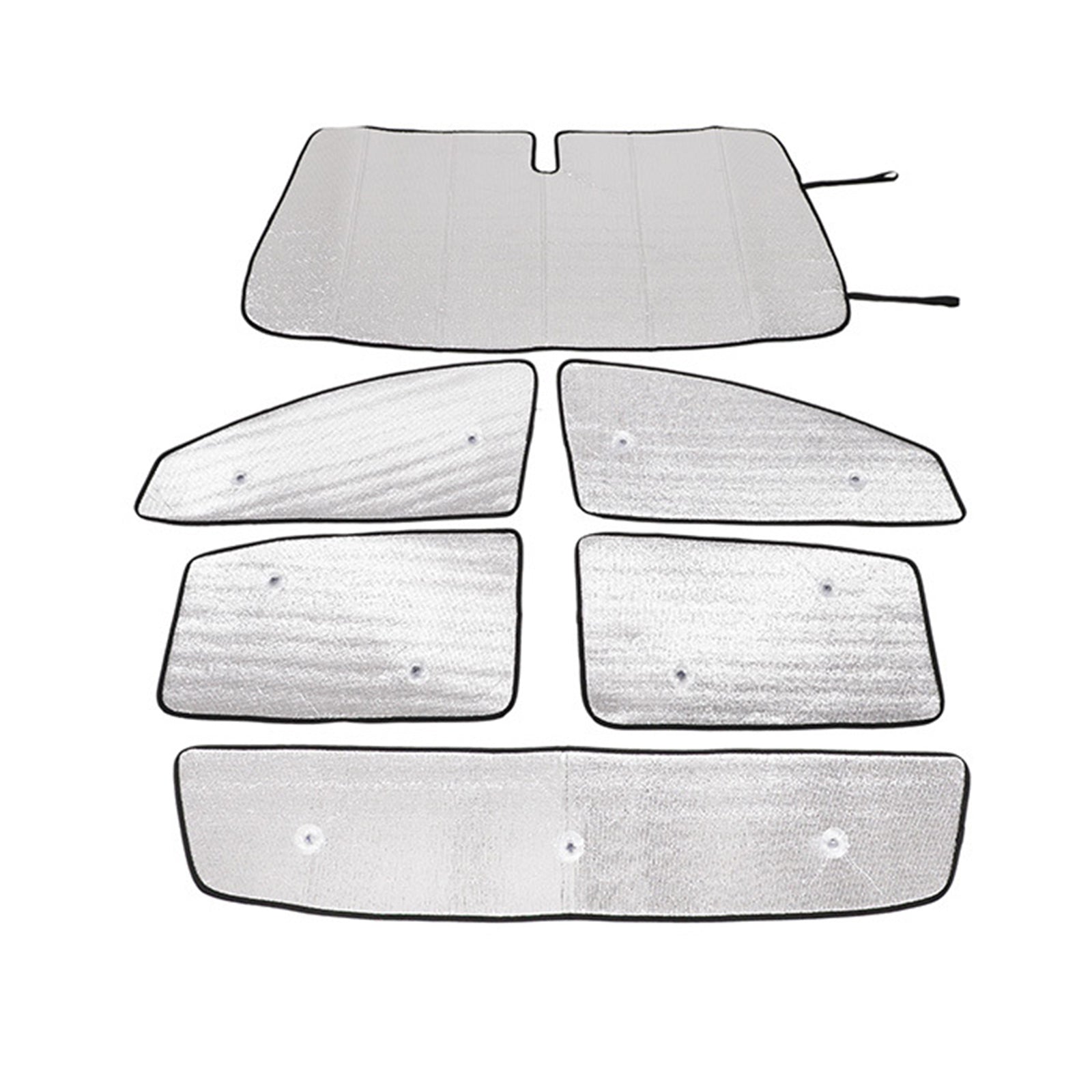 6x Car Sunshade Window Sun Shade Windscreen Visor Suitable For Ford Ranger 2015-2024-1