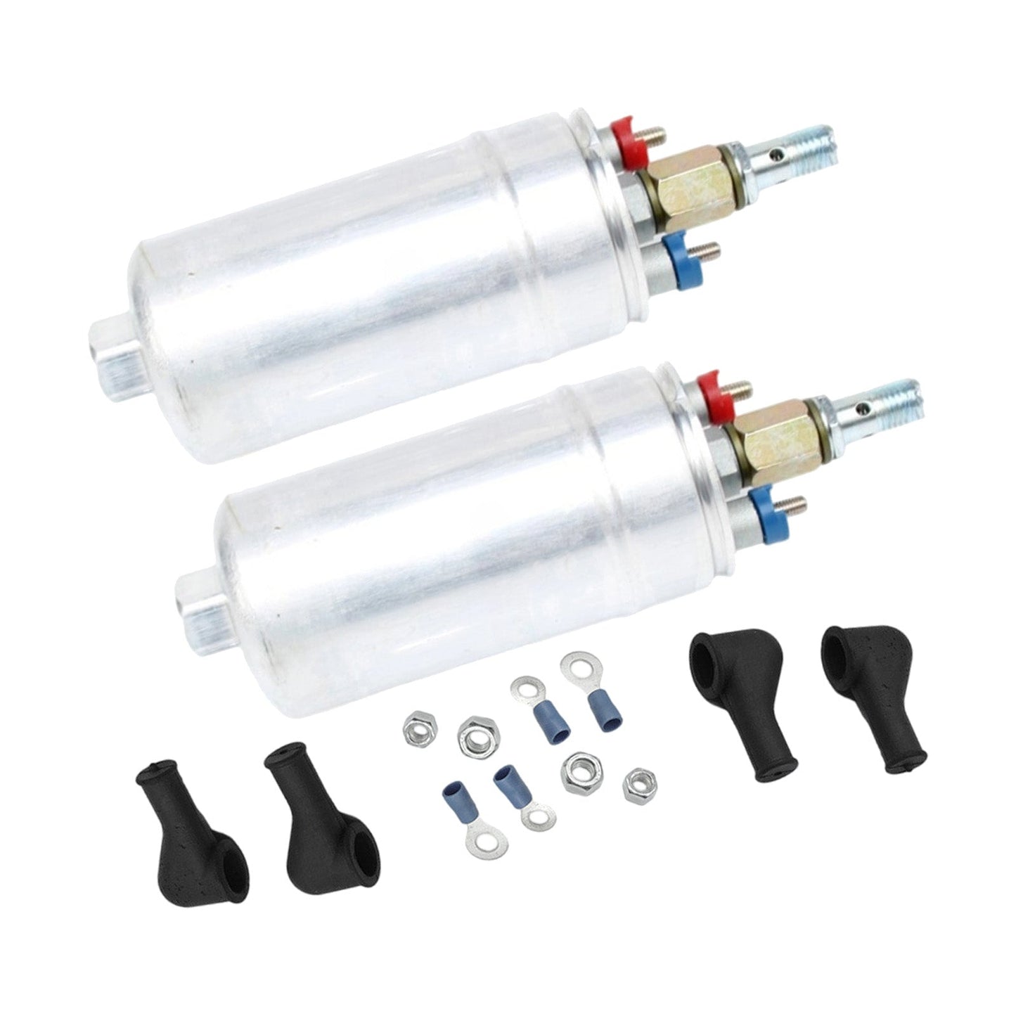 2x Racing External Fuel Pumps 300LPH Suitable For Honda Civic CR-V Crosstour-0