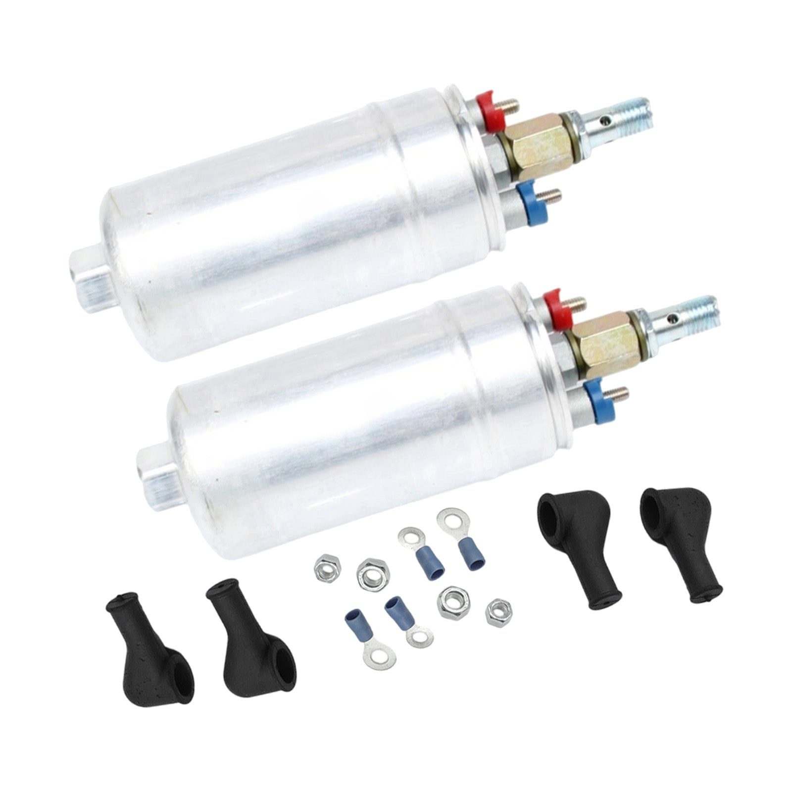 2x Racing External Fuel Pumps 300LPH Suitable For Honda Civic CR-V Crosstour-0