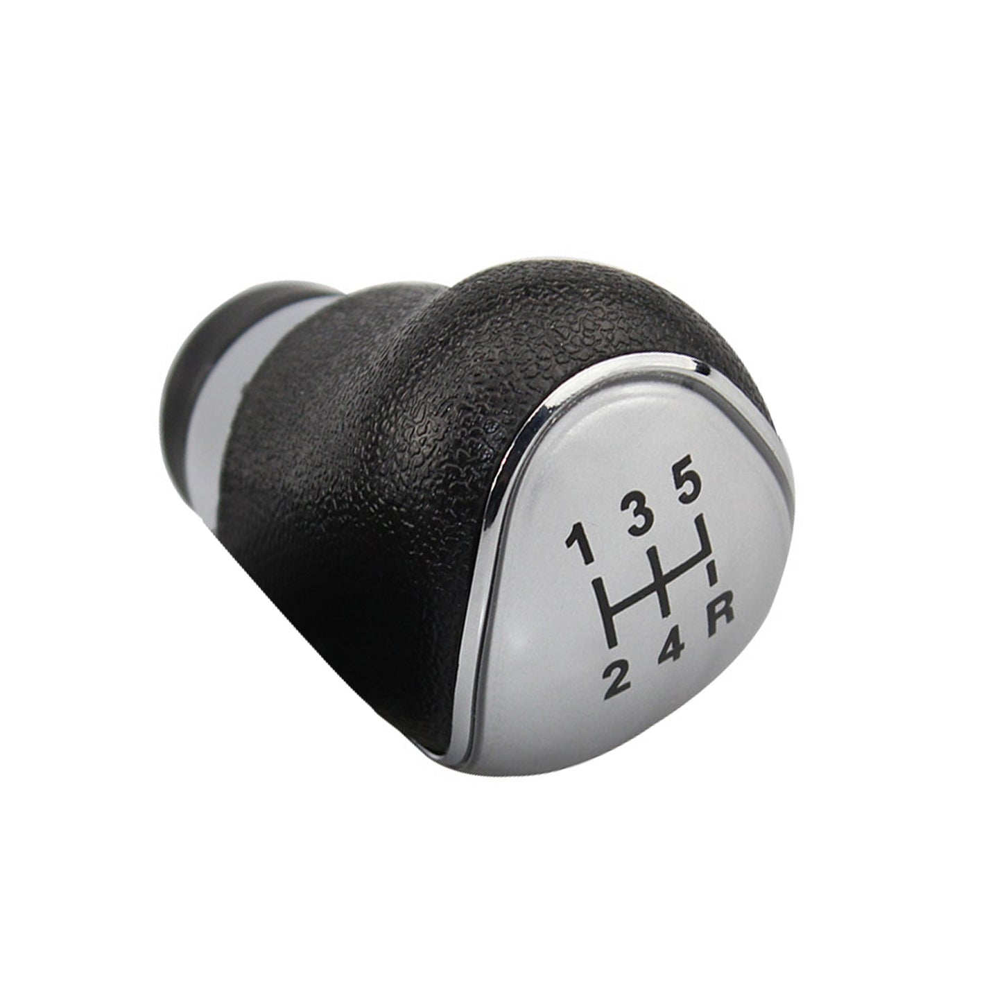 5-Speed Manual Gear Shift Knob Silver Suitable For Ford Fiesta MK2 C-Max 2008-2013-2