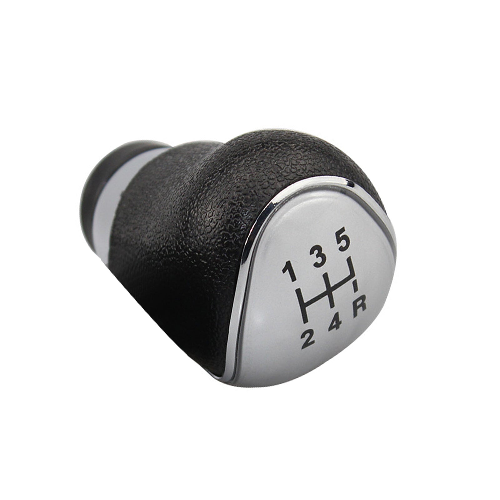 5-Speed Manual Gear Shift Knob Silver Suitable For Ford Fiesta MK2 C-Max 2008-2013-2