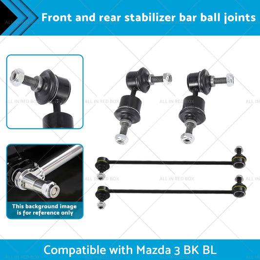 Front and Rear Stabilizer Bar Ball Joints Suitable for Mazda 3 BK BL 2004-2014-1