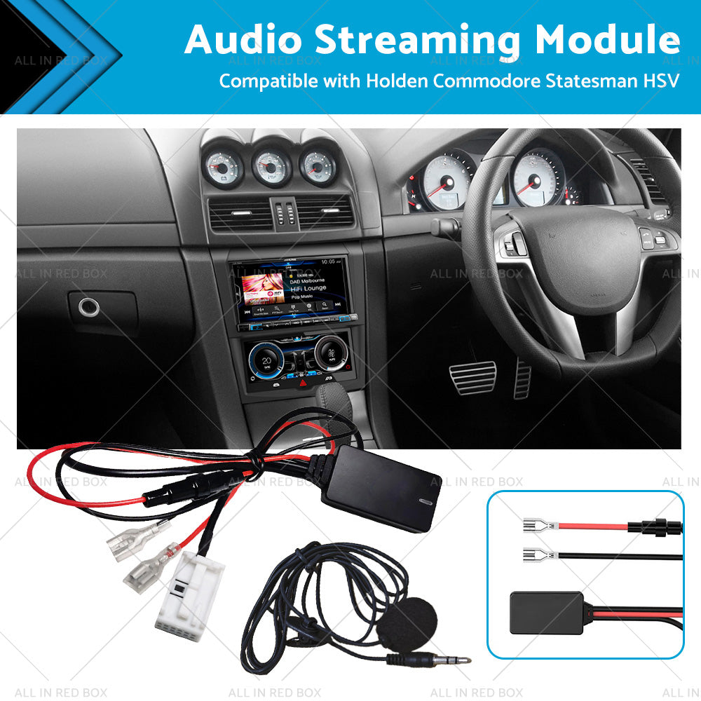 Bluetooth-compatible Audio Streaming Module For Holden Commodore VE Statesman WM-0