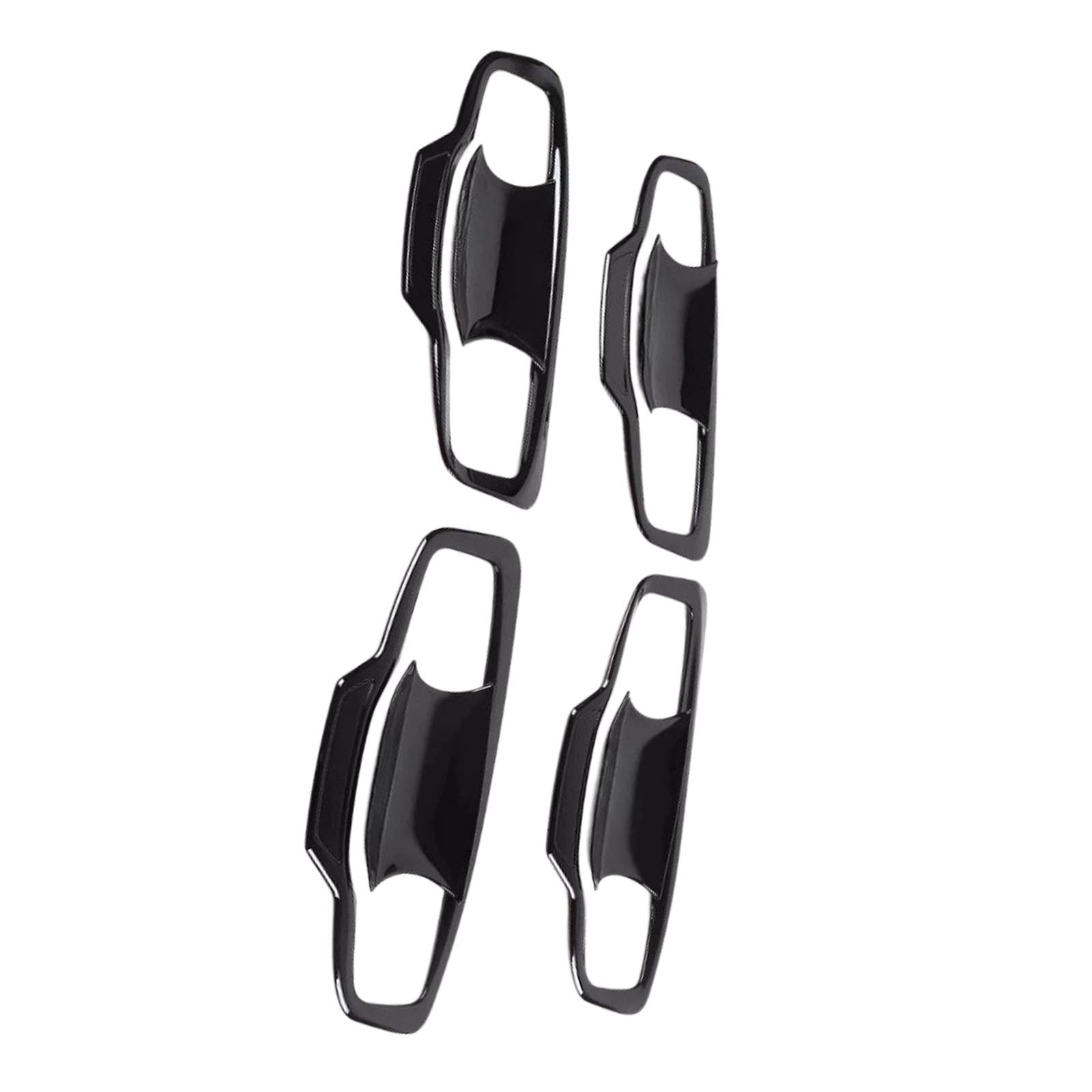 Door Handle Bowl Cover Trim Gloss Black Suitable For Mitsubishi Triton MV 2024+-3