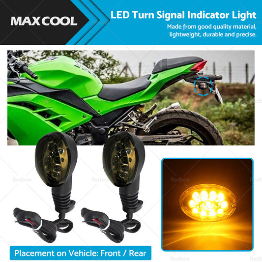 LED Turn Signal Indicator Light Suitable For Kawasaki Ninja 250R KLX250 S SF-0