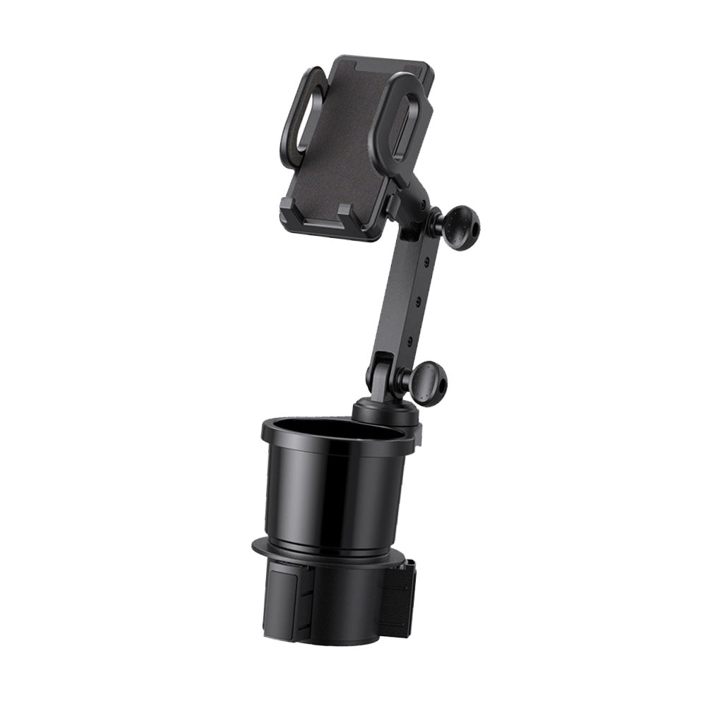 2-in-1 Universal Car Cup Holder Phone & GPS Mount Suitable For Adjustable 360° Angle-0