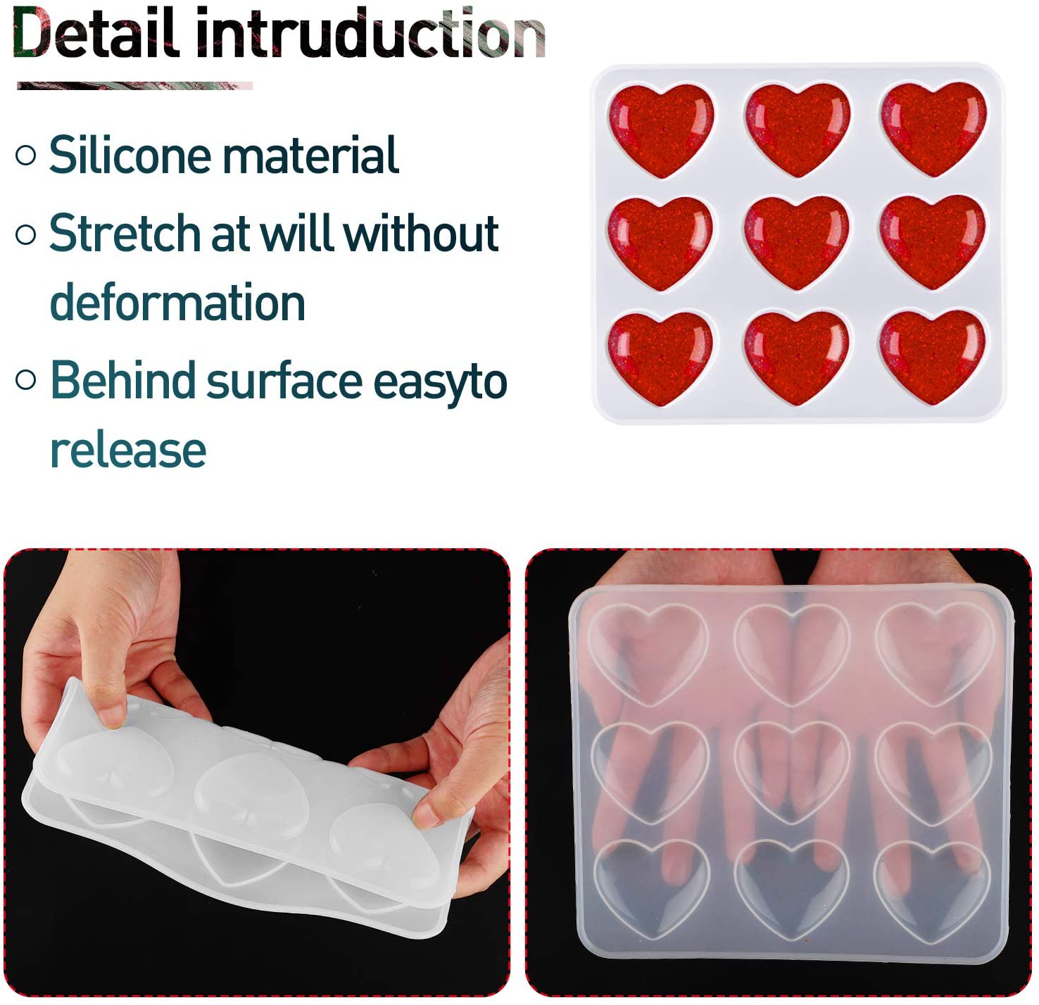 UV Resin Epoxy Casting Pigment Paste Mold Liquid Hard Glue Crystal Clear Crafts-4