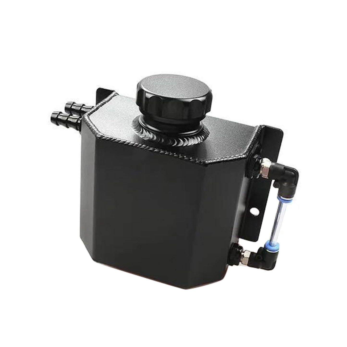 1L Aluminum Coolant Reservoir Tank Overflow Bottle Suitable For Engine Cooling System-3