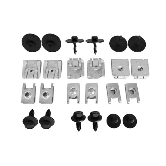 24x Engine Cover Undertray Fitting Clips Suitable For Mercedes C-Class W203 / S203-0