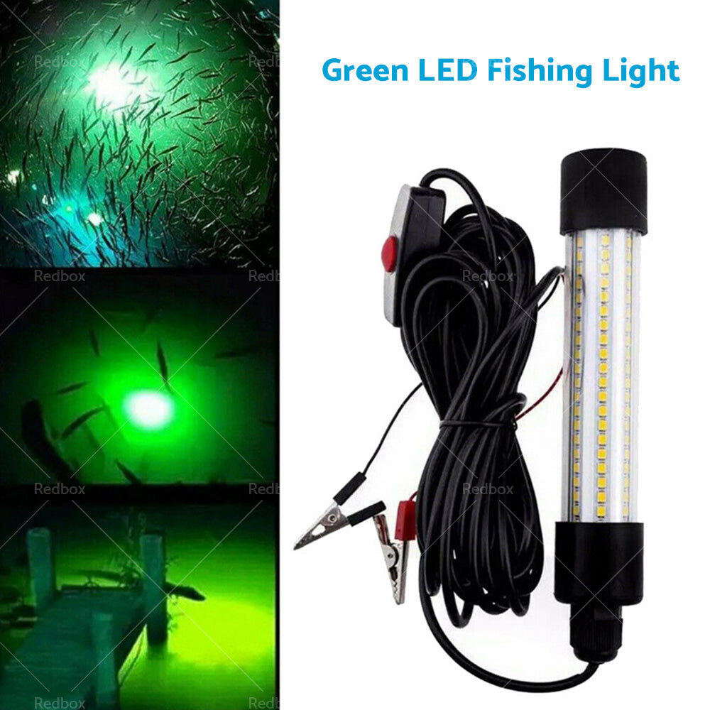 12V LED Underwater Fishing Light Stick Squid Fish Prawn Lure Lamp Lighting-3