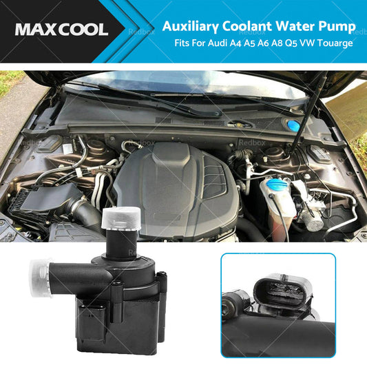 Auxiliary Coolant Water Pump Fits For Audi A4 A5 A6 A8 Q5 VW Touarge 059121012A-0