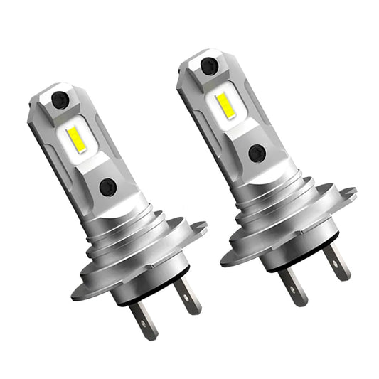 2PC H7 Super Bright LED Headlight Bulbs Conversion Kit High Low Beam 6500K White-0