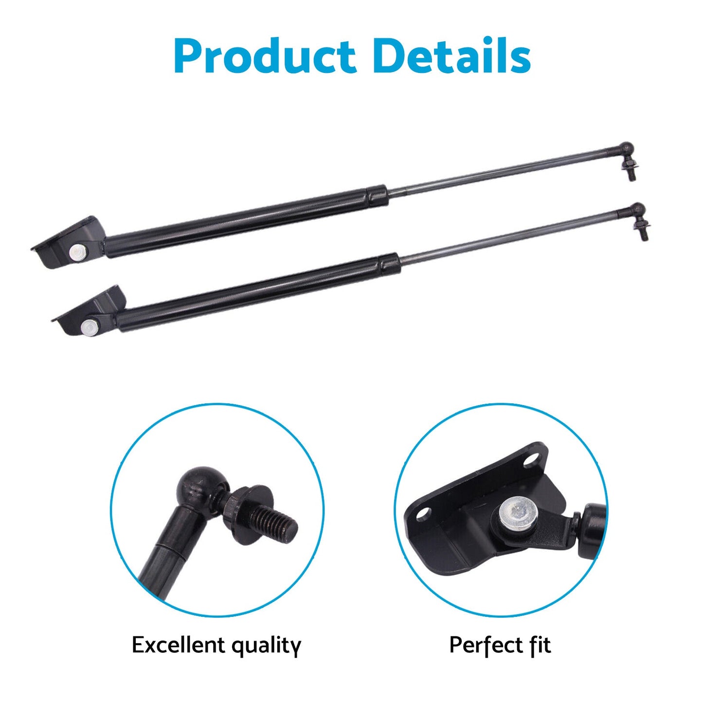 Pair of Rear Tailgate Hatch Lift Supports Gas Struts Suitable For Subaru Impreza XV-3
