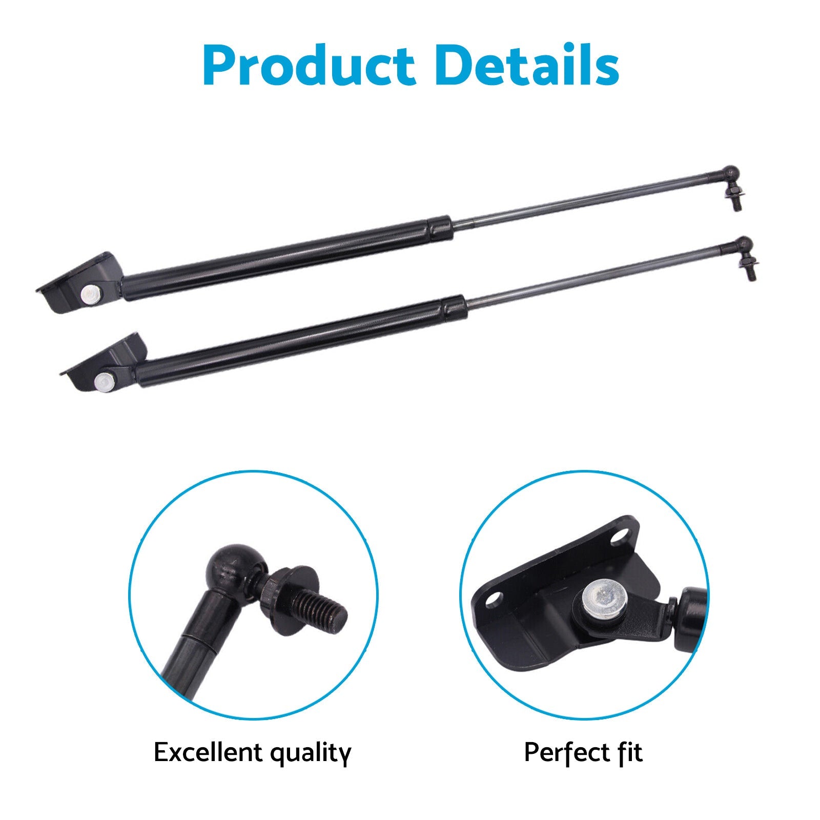 Pair of Rear Tailgate Hatch Lift Supports Gas Struts Suitable For Subaru Impreza XV-3