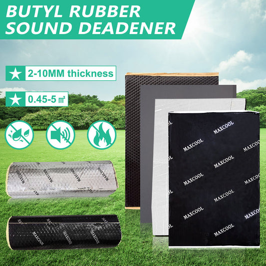 Car Butyl Rubber Sound Deadener Proofing Roll Insulation Self Adhesive-0
