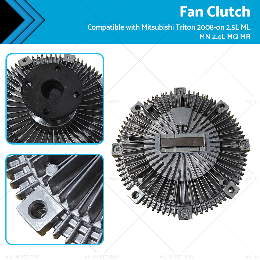 Fan Clutch 115839 Suitable For Mitsubishi Triton 2008-on 2. 5L ML MN 2. 4L MQ MR-0