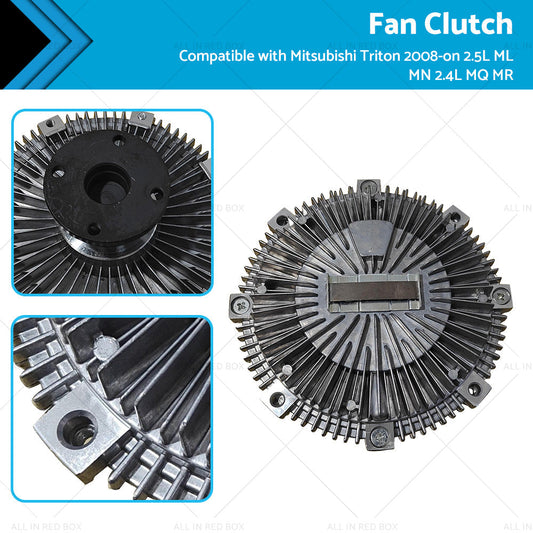 Fan Clutch 115839 Suitable For Mitsubishi Triton 2008-on 2. 5L ML MN 2. 4L MQ MR-0