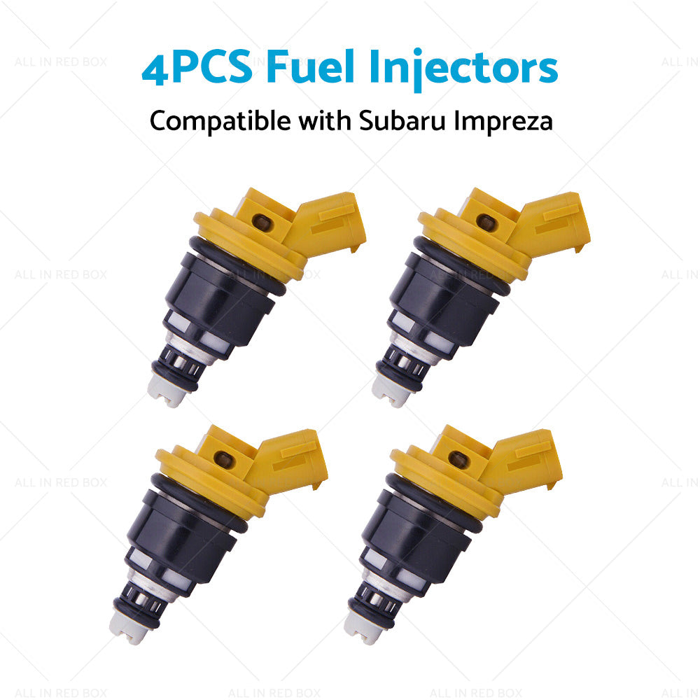 4PCS Fuel Injectors 16600-AA170 Suitable For Subaru Impreza WRX STI 2. 5 05-11-3